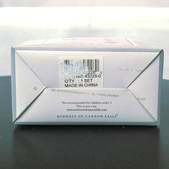 *Last Chance* Enchanted Evening Barbie Porcelain Hinged Box W/Shoes Trinket PHB - Picture 15 of 16